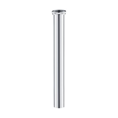 Kibi Bathroom Sink Tailpiece 1-1/4" x 12" - Chrome KTP12CH